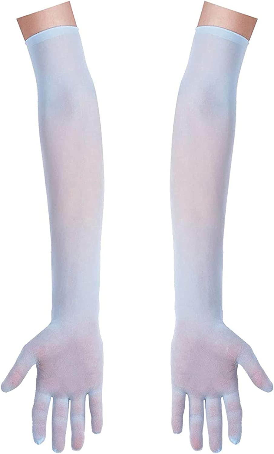 TAIKMD Women Mesh See through Evening Gloves Opera Length Glove Mittens Apparel & Accessories > Clothing Accessories > Gloves & Mittens TAIKMD