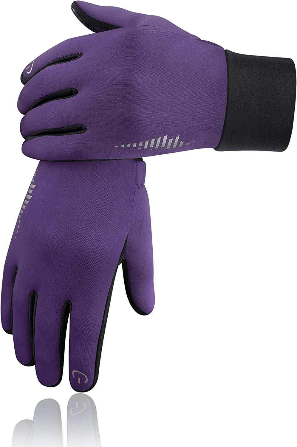 SIMARI Winter Gloves Men Women Touch Screen Glove Cold Weather Warm Gloves Freezer Work Gloves Suit for Running Driving Cycling Working Hiking 102 Apparel & Accessories > Clothing Accessories > Gloves & Mittens SIMARI Plum Large