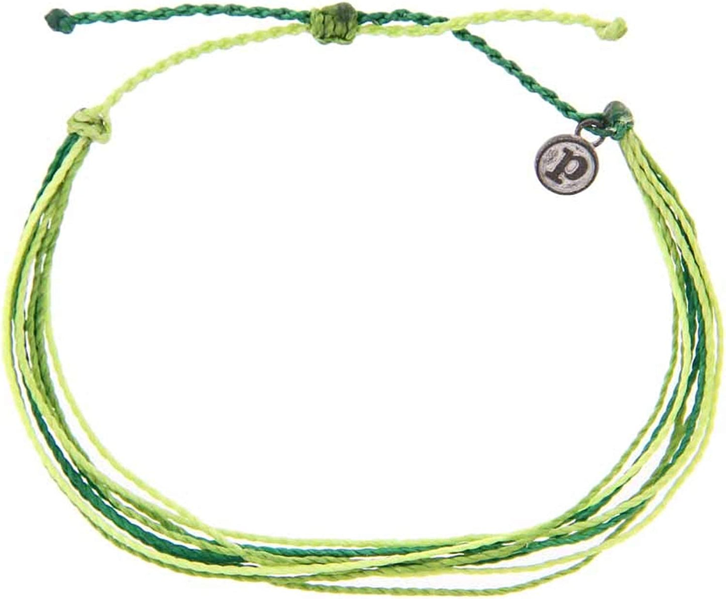 Pura Vida Anklet 100% Waterproof, Wax-Coated with Iron-Coated Copper Charm Apparel & Accessories > Jewelry > Anklets Pura Vida Grass is Always Greener