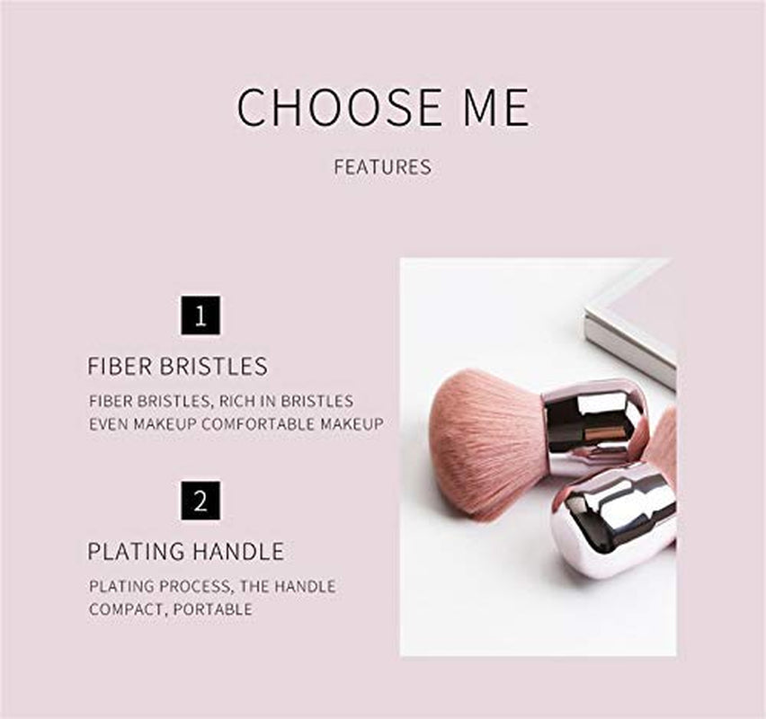 Tenmon Foundation Brush Kabuki Brush Blush Brushes New Concealer Brushes Cosmetic Tool for Valentines Day Gifts (Pink) Health & Beauty > Personal Care > Cosmetics > Cosmetic Tools > Makeup Tools Tenmon