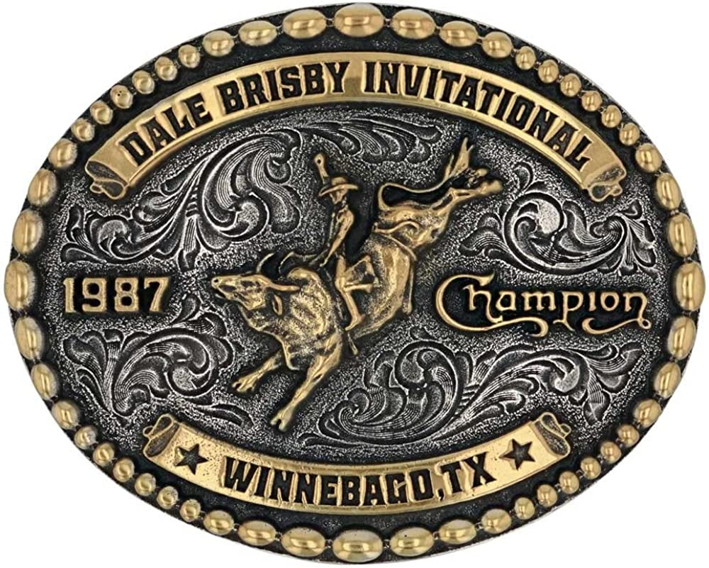 Montana Silversmiths Officially Licensed Dale Brisby Western Belt Buckle Apparel & Accessories > Clothing Accessories > Belt Buckles Montana Silversmiths Dale Brisby Invitational