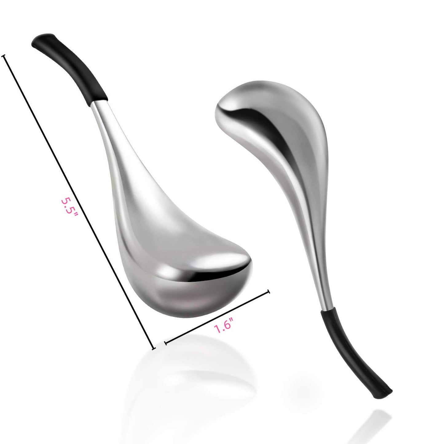 Ice Globes Facial Skin Care Tools for Women Face Eyes, Stainless Steel Face Beauty Cryo Sticks for Girls Ladies, Esthetician Supplies Cooling Spa Globes Cold Roller with Storage Case Health & Beauty > Personal Care > Cosmetics > Cosmetic Tools > Skin Care Tools pfefe