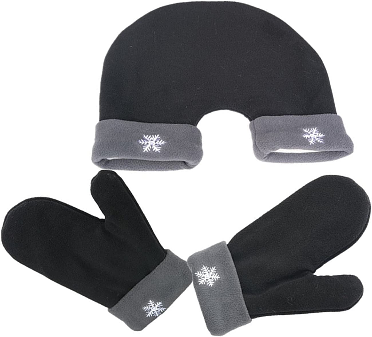 THEE Christmas Lovers Couples Winter Mittens Gloves Valentine'S Gift Apparel & Accessories > Clothing Accessories > Gloves & Mittens THEE Black One Size