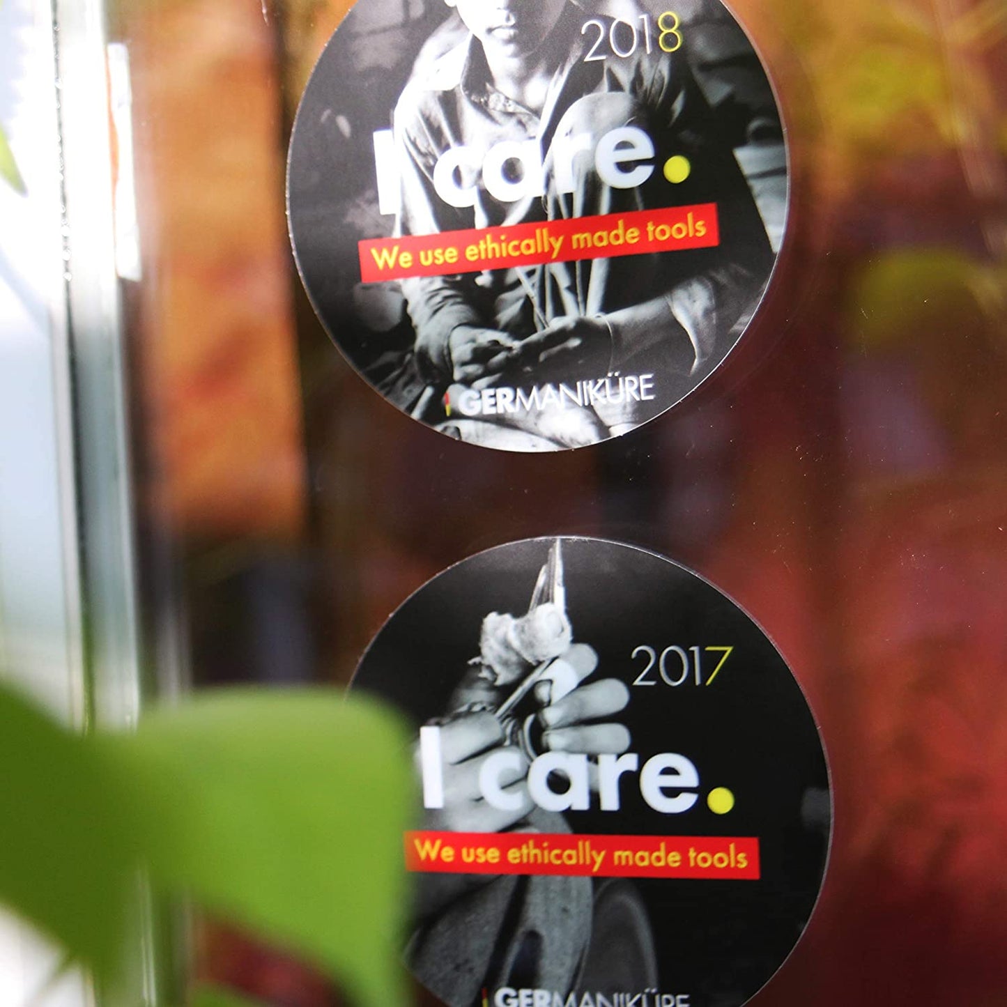 GERMANIKURE Black Glass Nail File & Pedicure Bar Set in Leather Cases - Ethically Made in Czech Republic - Professional Manicure & Pedicure Kit for Fingernail Care, Foot Callous & Dry Skin Removal Health & Beauty > Personal Care > Foot Care GERmanikure