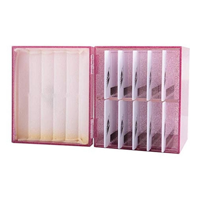 10 Layers Acrylic Eyelash Storage Box, Grafting Eye Lashes Extension Close-Packed Display, Makeup Organizer False Eyelashes Glue Pallet Holder, Eyelash Box Extension Tool (Pink) Health & Beauty > Personal Care > Cosmetics > Cosmetic Tools > Makeup Tools Sisiter