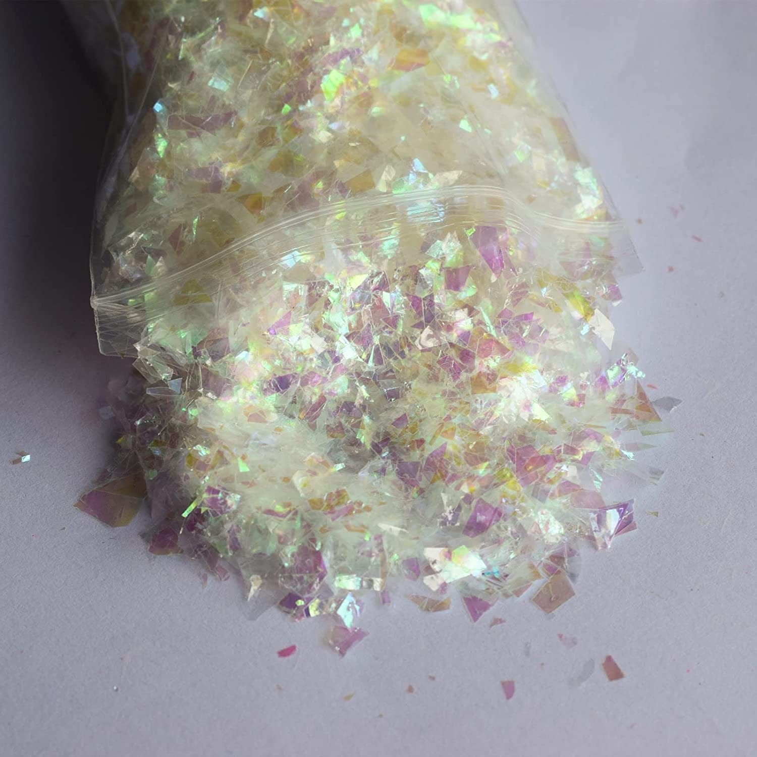 10 Pack Nail Shell Paper Broken Glass Mirror Sticker Nails Glitter Dust Shell Effect Foil Art Trend Shattered Ice Mylar Paper Nail Art Decoration Tools Laser Nail Foil(Random Color) Health & Beauty > Personal Care > Cosmetics > Cosmetic Tools > Nail Tools Mezerdoo