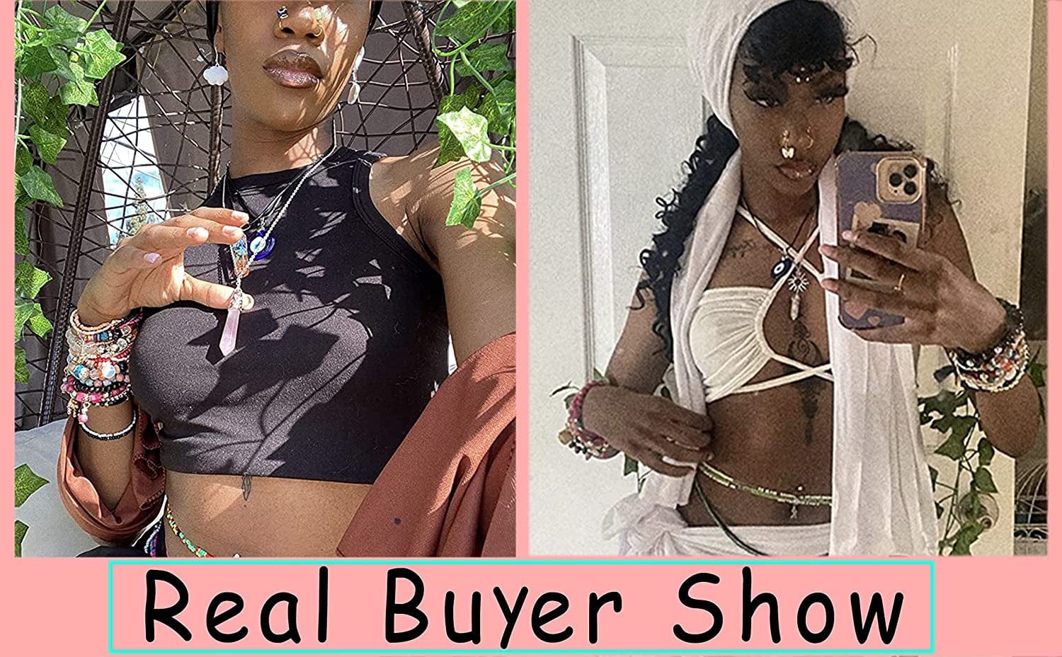 10 Pcs Crystal Necklace Healing Amethyst Crystals Carnelian Chakra Necklaces Evil Eye Necklace Vintage Hippie Wiccan Boho Rose Quartz Obsidian Moon Sun Jewelry Heart Gemstone Aventurine Turquoise Pendant for Women Wholesale