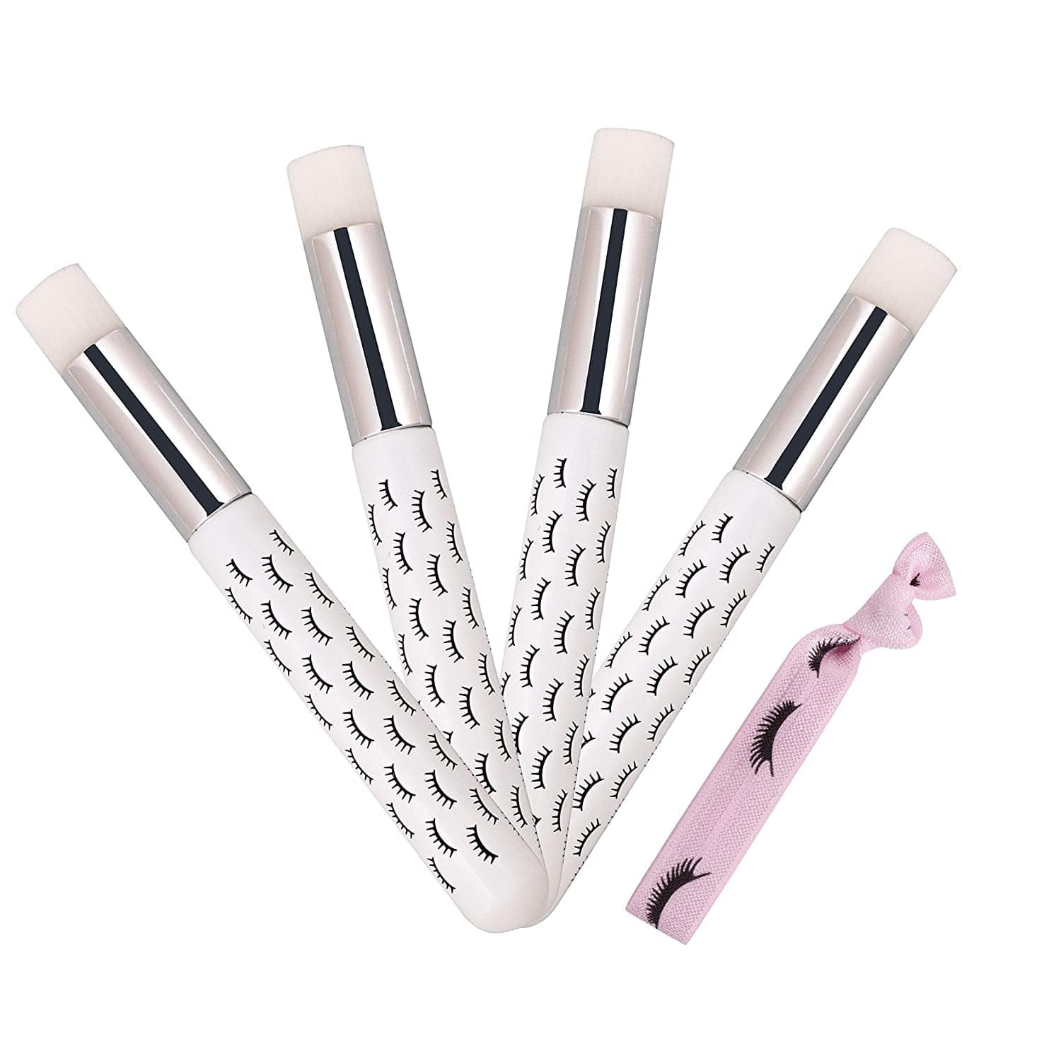 10 Pcs Cute White Lash Cleanser Brushes Lash Shampoo Brushes for Eyelash Extensions Cosmetic Brushes Peel off Blackhead Brush Remover Tool Nose Cleaning Washing Brush Health & Beauty > Personal Care > Cosmetics > Cosmetic Tools > Makeup Tools LS Keenon