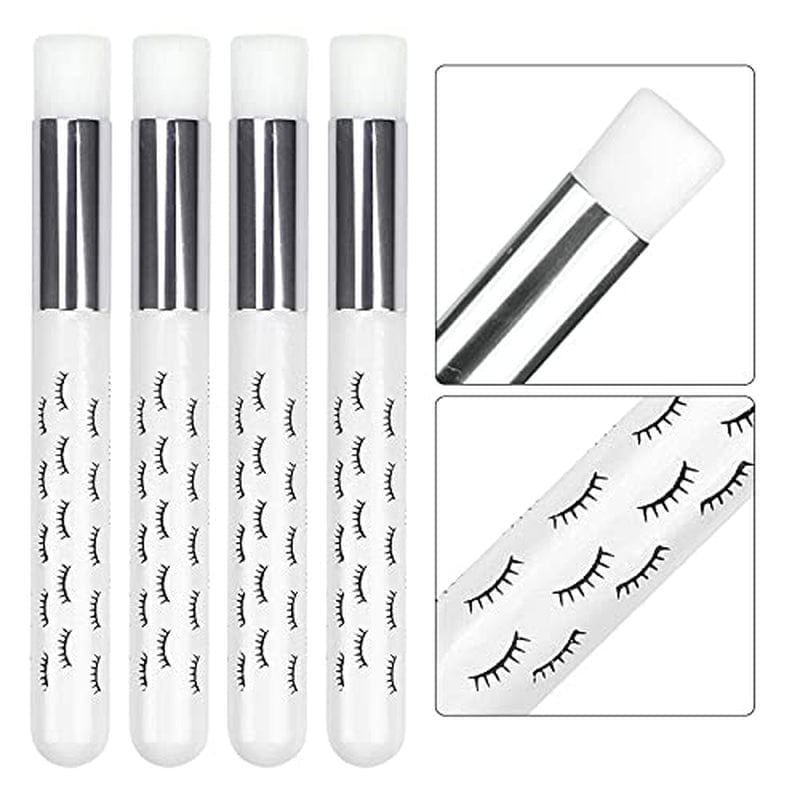 10 Pcs Cute White Lash Cleanser Brushes Lash Shampoo Brushes for Eyelash Extensions Cosmetic Brushes Peel off Blackhead Brush Remover Tool Nose Cleaning Washing Brush Health & Beauty > Personal Care > Cosmetics > Cosmetic Tools > Makeup Tools LS Keenon