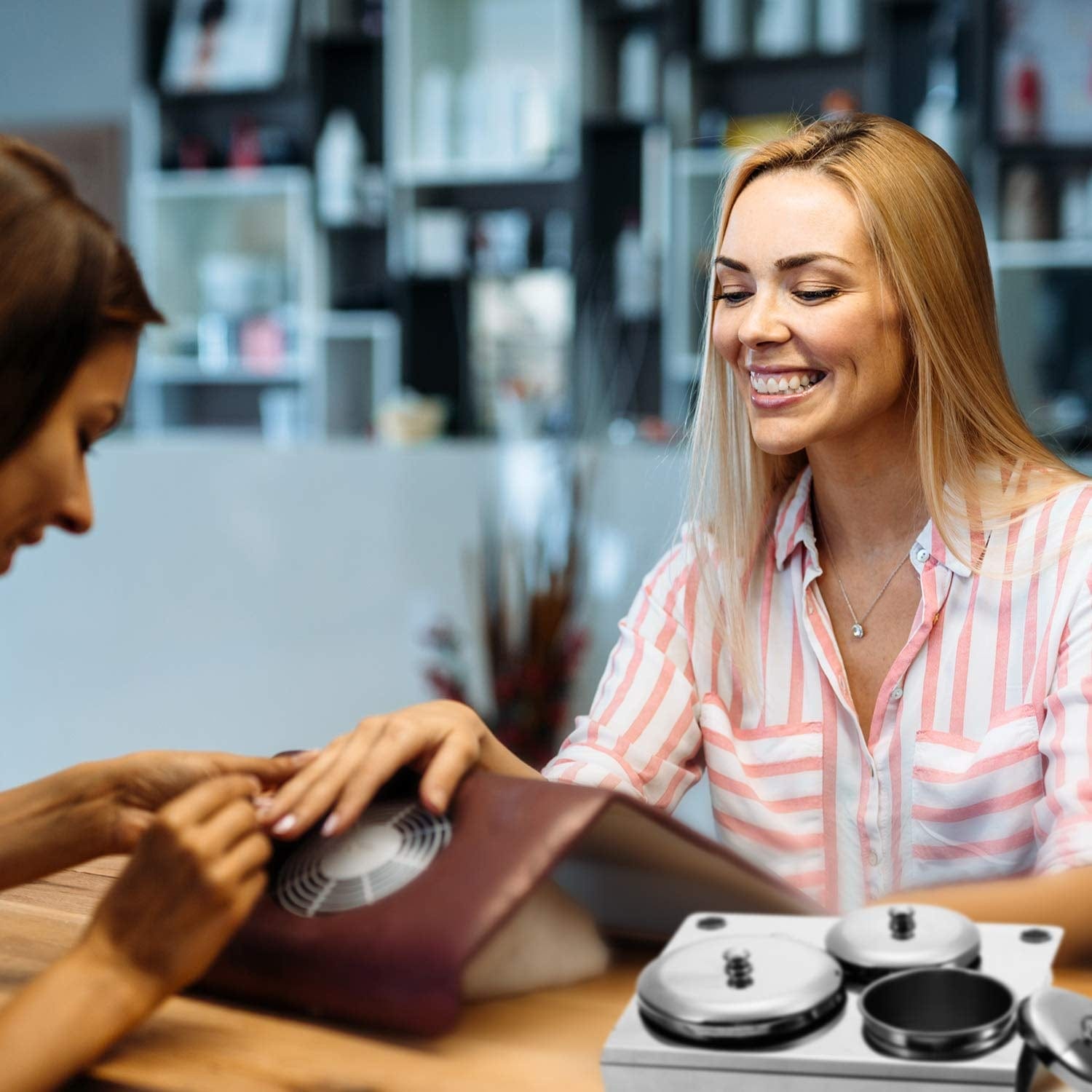 10 Pieces Acrylic Powder Holder, Includes 3 Pieces Stainless Steel Acrylic Liquid Cup Holder Nail Powder Container with Lid and 7 Pieces Nail Design Brushes Cosmetic Makeup Tools for DIY Nail Design Health & Beauty > Personal Care > Cosmetics > Cosmetic Tools > Nail Tools Maitys