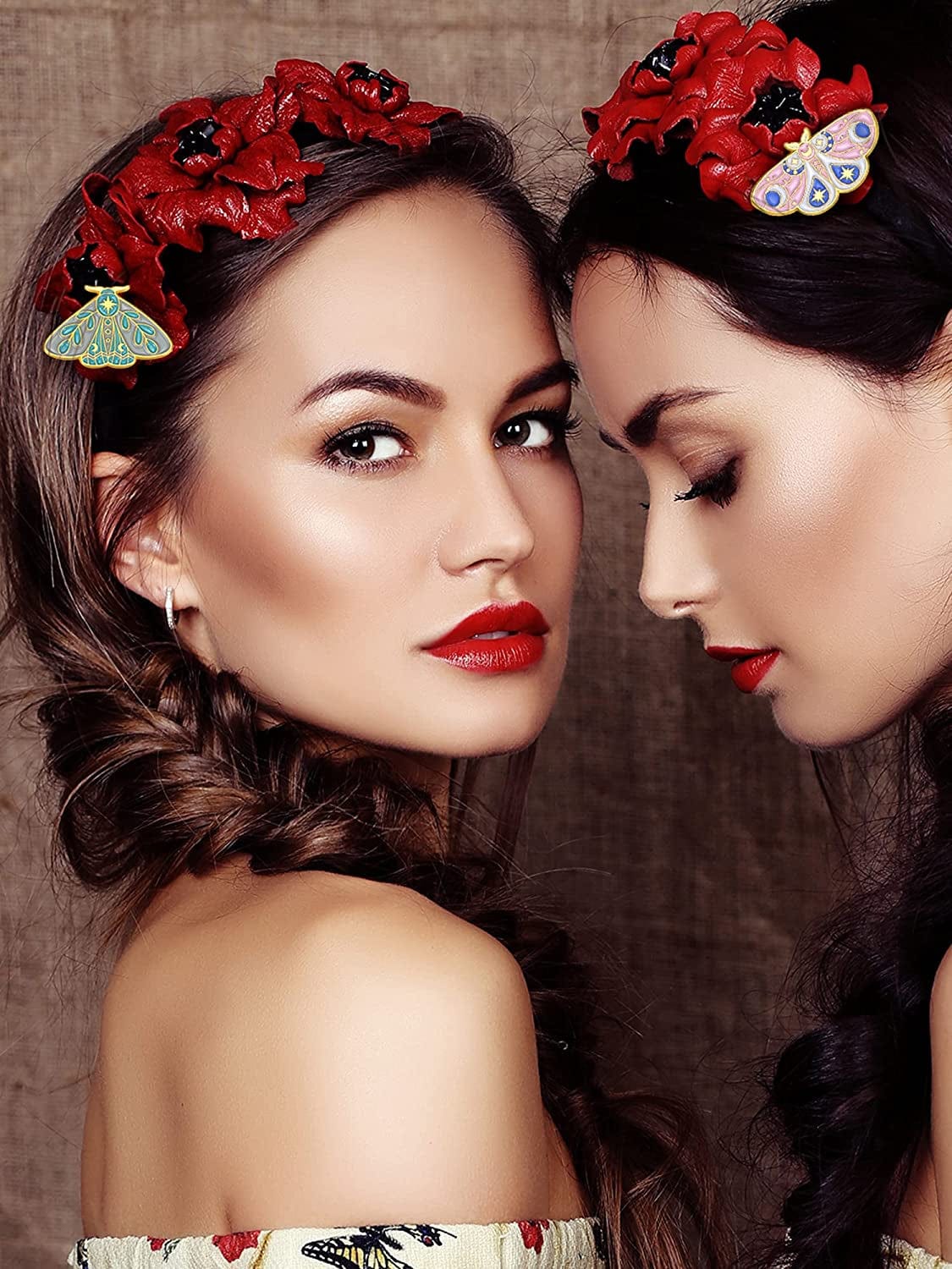 10 Pieces Butterfly Enamel Pins Set Cute Enamel Backpacks Pins Cool Horror Enamel Lapel Pins Brooches Enamel Butterfly Pins Lapel Pins for Steampunk Badge Jewelry for Women