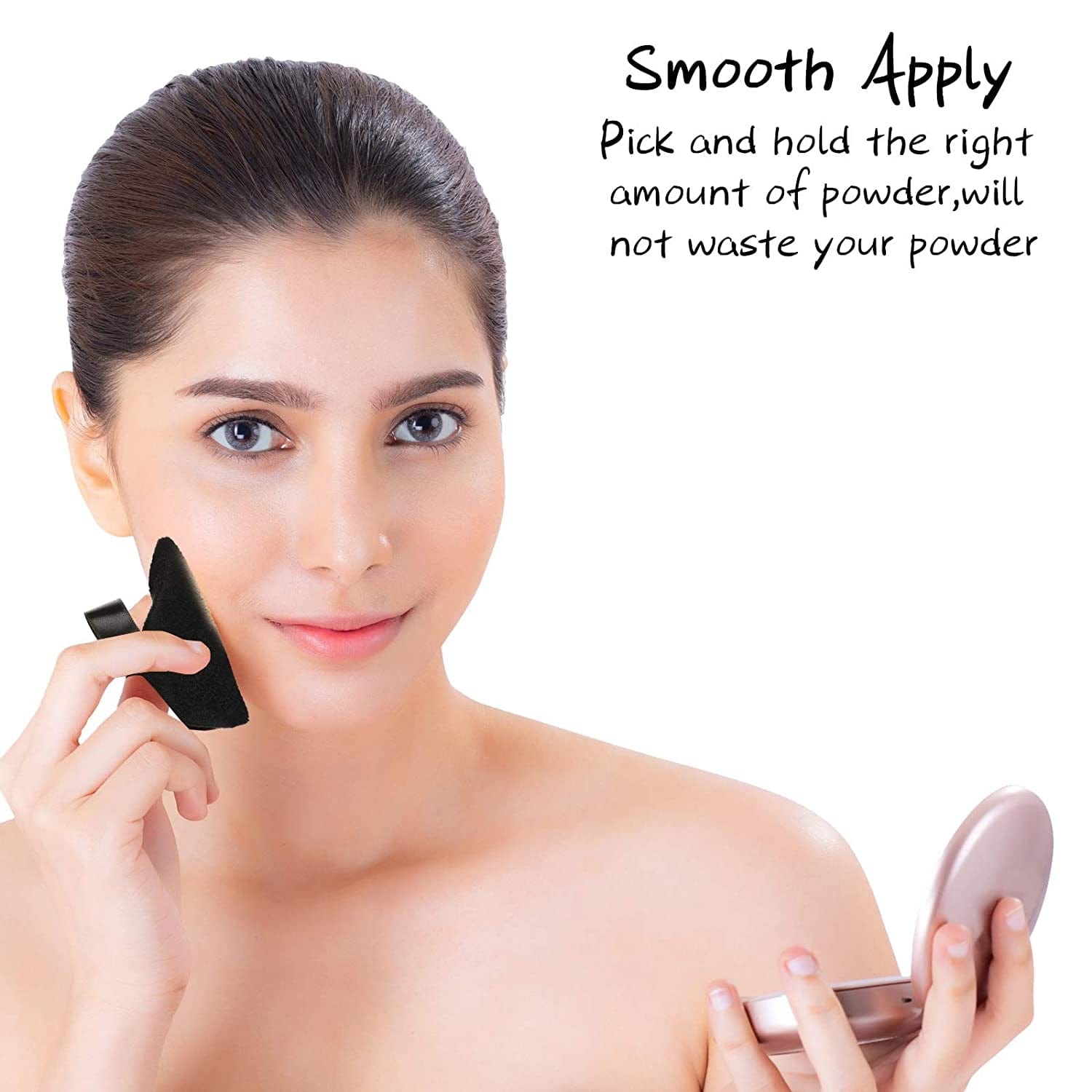 10 Pieces Pure Powder Puff Face Triangle Soft Makeup Powder Puff for Loose Powder Mineral Powder Body Powder Makeup Tool Health & Beauty > Personal Care > Cosmetics > Cosmetic Tools > Makeup Tools Maitys