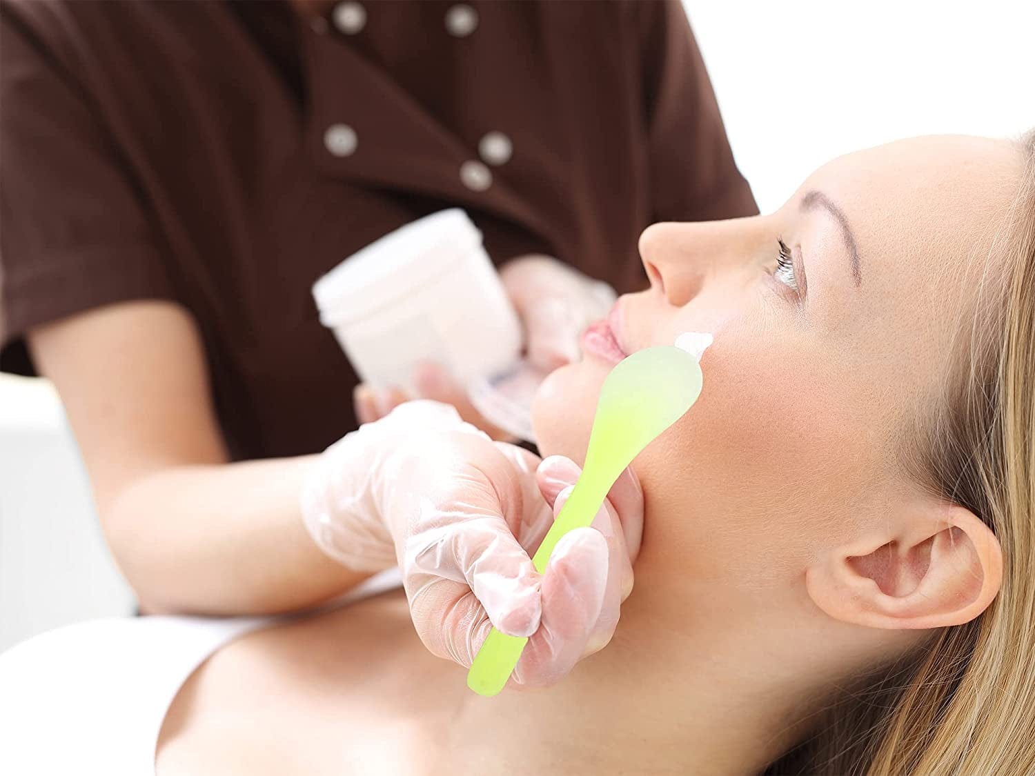 100 Pcs 5 Inch Makeup Tools Spoon,Cosmetic Spatulas, for Facial Care, Mixed Pcs Health & Beauty > Personal Care > Cosmetics > Cosmetic Tools > Skin Care Tools WANBAO