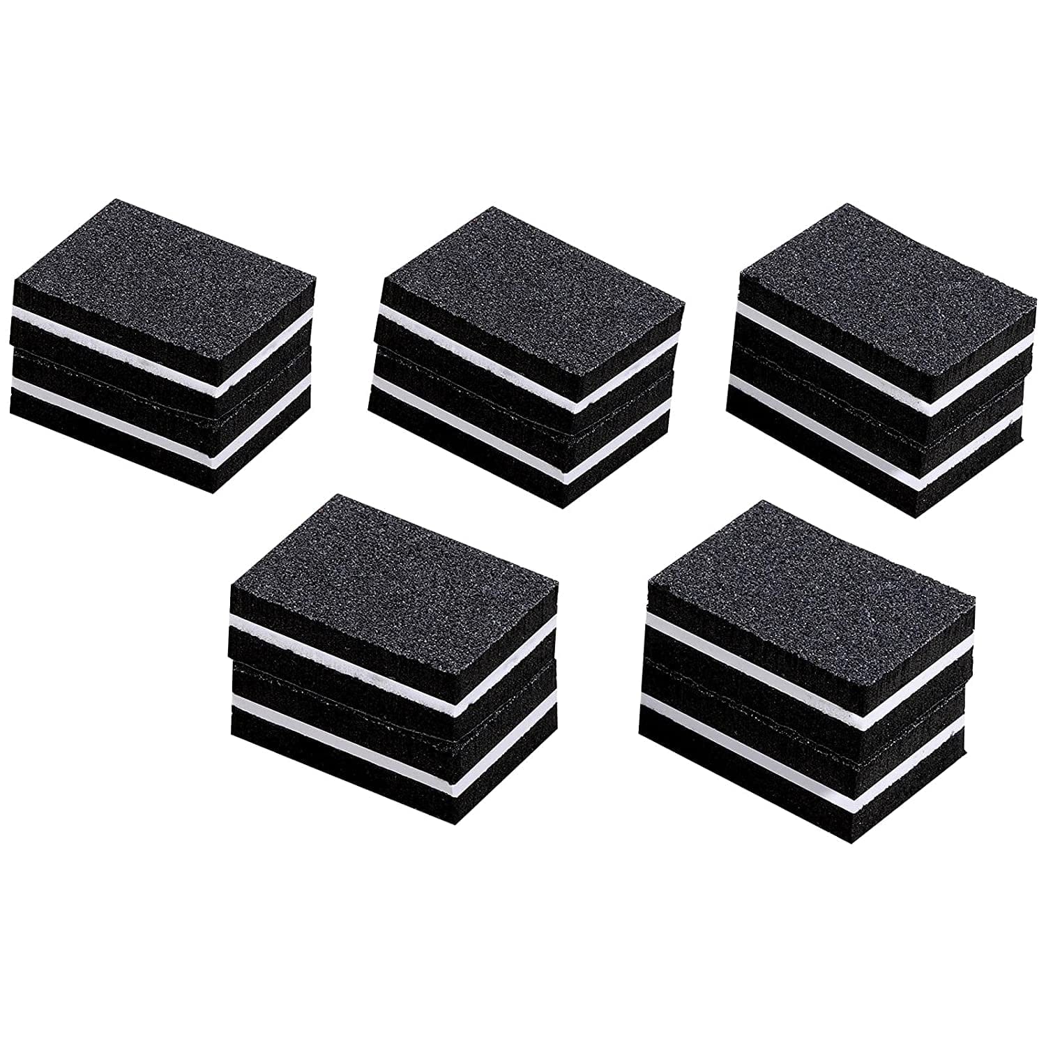 100 Pcs Mini Buffers for Nails 180/100 Grit Buffer for Acrylic Nails for Nail Care(Black) Health & Beauty > Personal Care > Cosmetics > Cosmetic Tools > Nail Tools acDesign