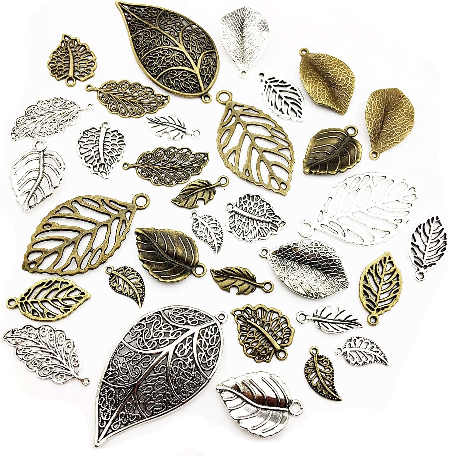 100G Craft Supplies Mixed Tree of Life Pendants Beads Charms Pendants for Crafting, Jewelry Findings Making Accessory for DIY Necklace Bracelet (M075) M091
