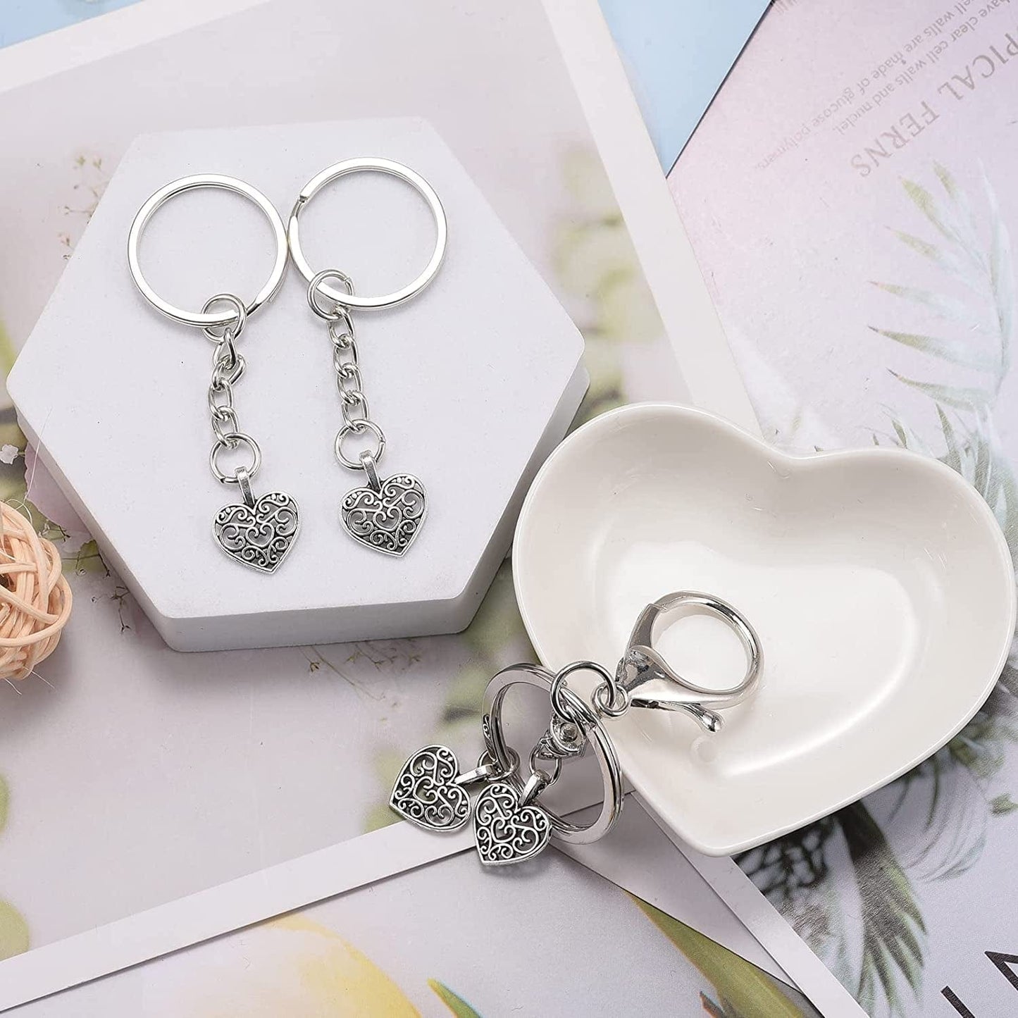 100Pcs Antique Silver Plated Hollow Lovely Heart Charms Pendant DIY Bracelets Necklace Jewelry Making Craft Wholesale 16Mmx14Mm(A285)