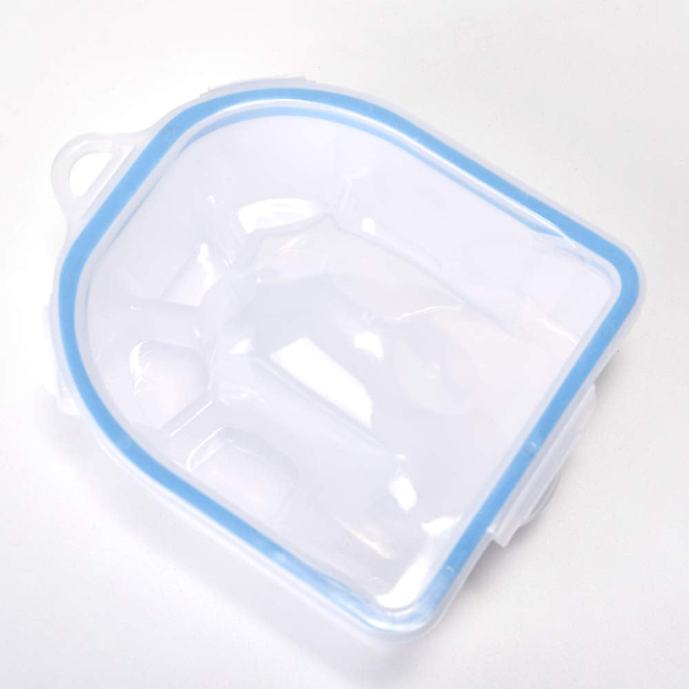 Rolabling 2 PCS Soaking Soak Bowl Nail Art Polish Remove Wash Soaker Tray Manicure Spa Tool Health & Beauty > Personal Care > Cosmetics > Cosmetic Tools > Nail Tools Rolabling
