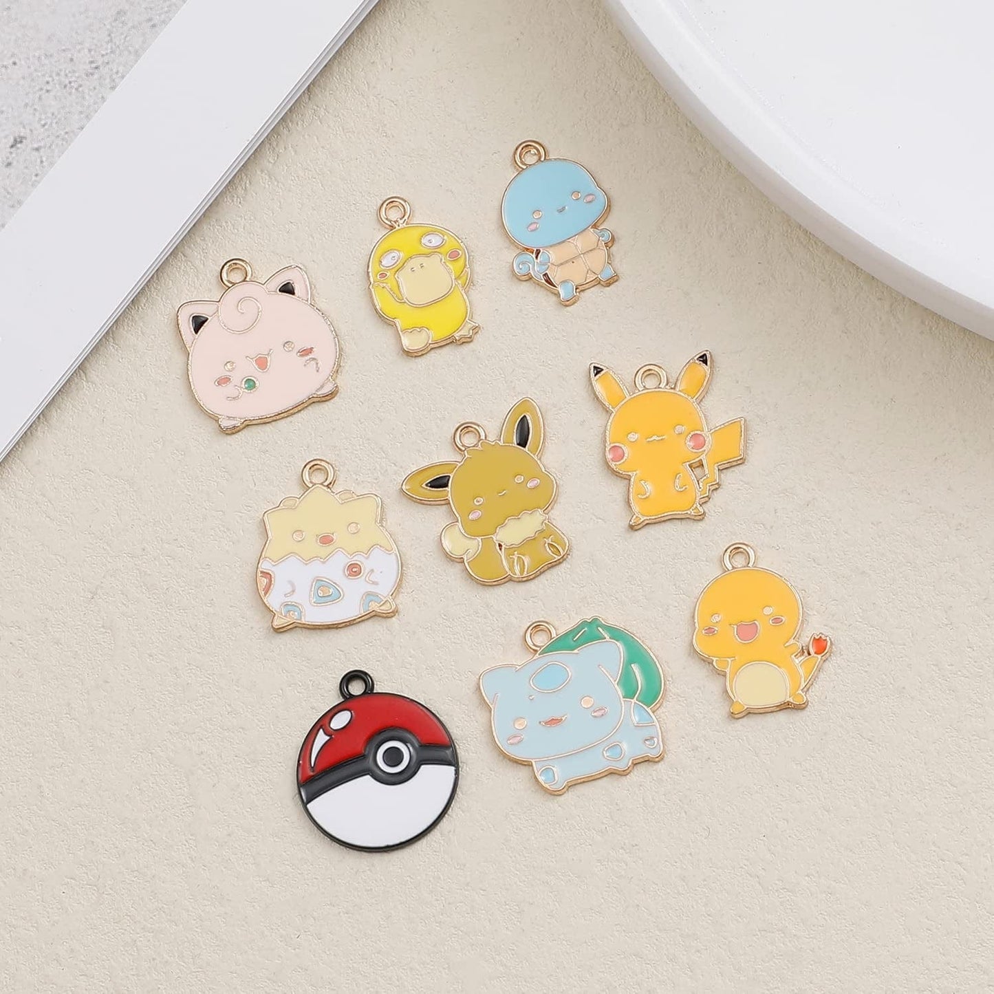 10Pcs Cartoon Charm Gifts Jewelry Accessories Pendant for Jewelry Making DIY Crafts