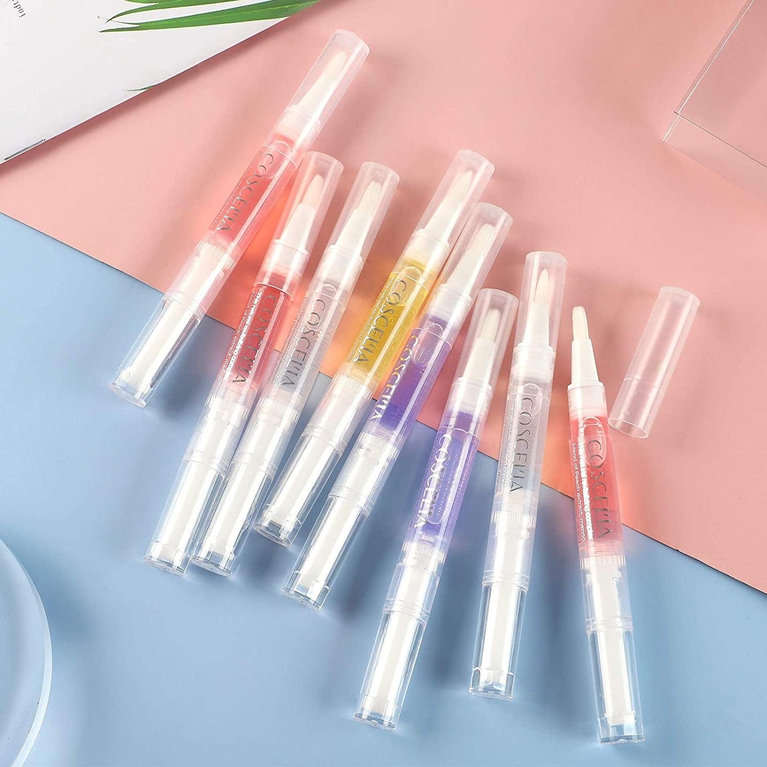 10Pcs Cuticle Oil Pen Bulk for Nails Polish Repair Pen Nail Nourishment Polish with Vitamins to Nourish and Moisturize Skin for Cuticle Nail Care 10 Flavors Health & Beauty > Personal Care > Cosmetics > Cosmetic Tools > Nail Tools COSCELIA