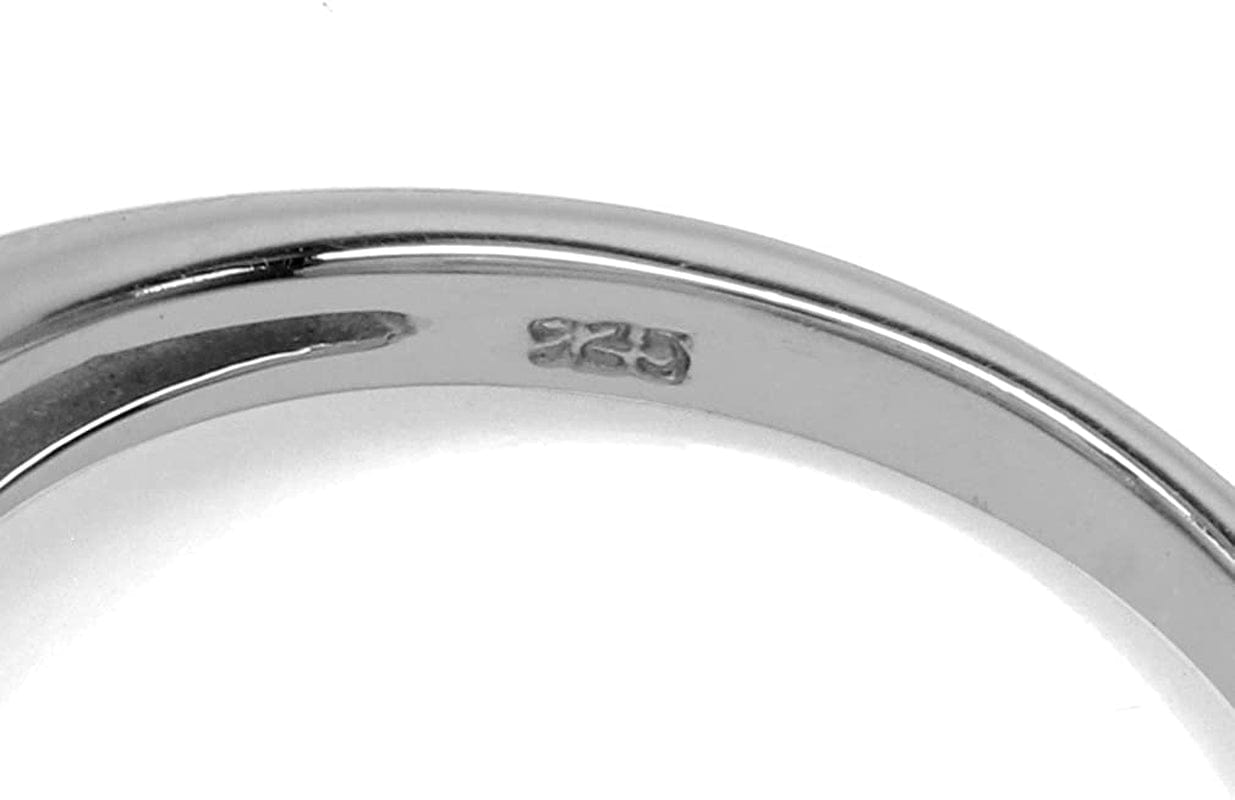 10X8Mm Oval Shape Gemstone 925 Sterling Silver Triquetra Celtic Knot Solitaire Ring Jewelry for Women