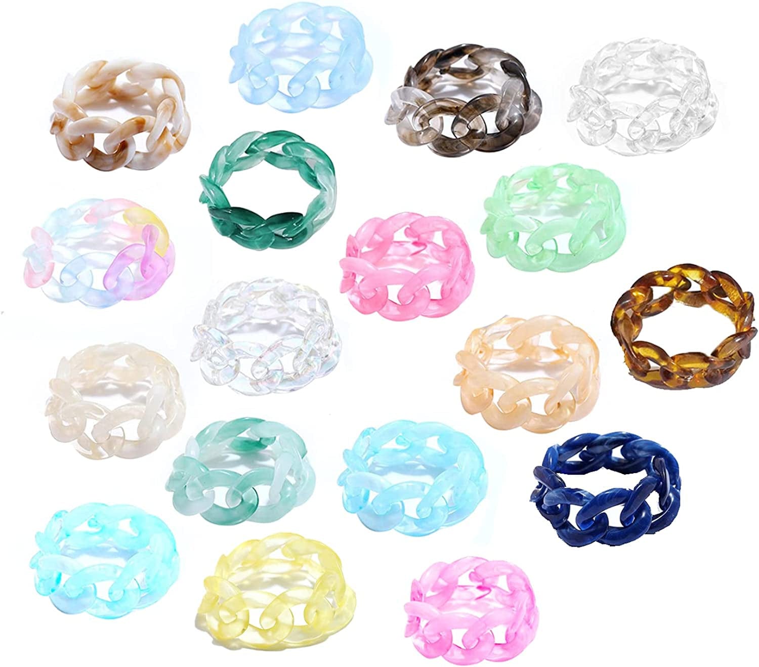 11 Pcs Vintage Frog Rings Cute Animal Open Ring Retro Snake Rings Set Full Finger Ring Statement Biker Punk Rings for Women Girls Men 9-8