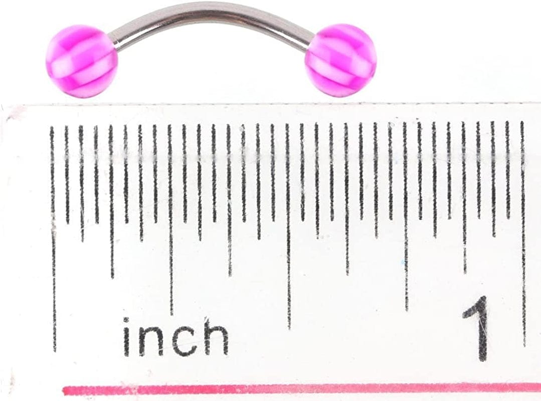 110 PCS Body Jewelry Piercing Eyebrow Navel Belly Tongue Lip Bar Ring 22 Styles Apparel & Accessories > Jewelry > Body Jewelry Skylarking