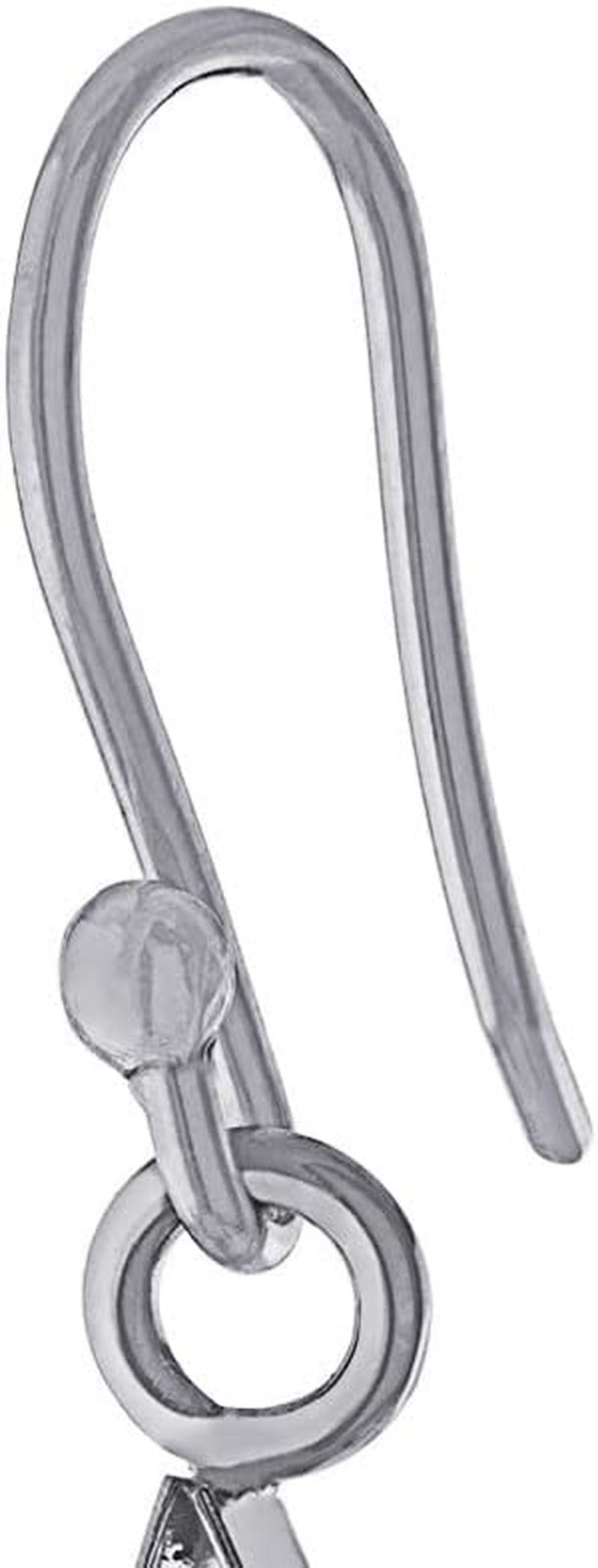 Collection Sterling Silver Pressed Flower Teardrop Earrings Apparel & Accessories > Jewelry > Earrings Amazon Collection