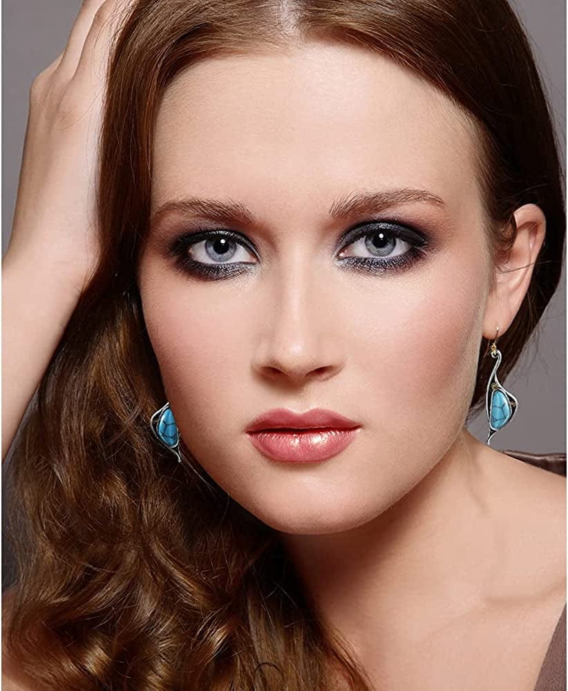 12/14 Pairs Drop Dangle Earrings for Women Boho Jewelry Waterdrop Earrings Set for Girls Apparel & Accessories > Jewelry > Earrings SUNNYOUTH