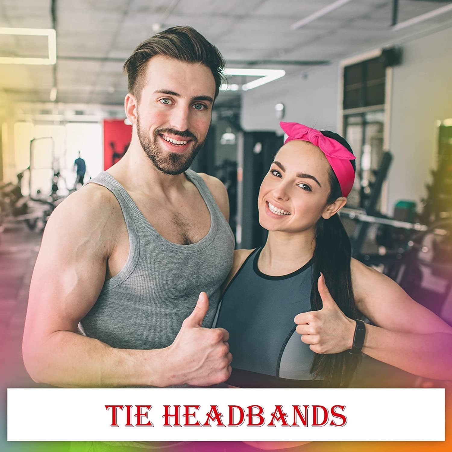 12 Pack Head Tie Headbands for Men Women Ninja Karate Headbands for Kids Adjustable Elastic Bandana Sweatbands Athletic Hair Wrap Bands for Sports Tennis Basketball Running Workout Apparel & Accessories > Clothing Accessories > Bandanas & Headties Civaner