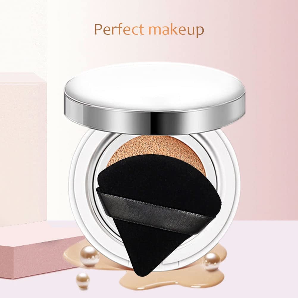 12 Pieces Triangle Powder Puff Makeup Sponge, Soft Velour Makeup Puff for Powder Black Makeup Sponge Powder Puffs Forface Powder Face Body Mineral Powder Makeup Tools Health & Beauty > Personal Care > Cosmetics > Cosmetic Tools > Makeup Tools Pimoys