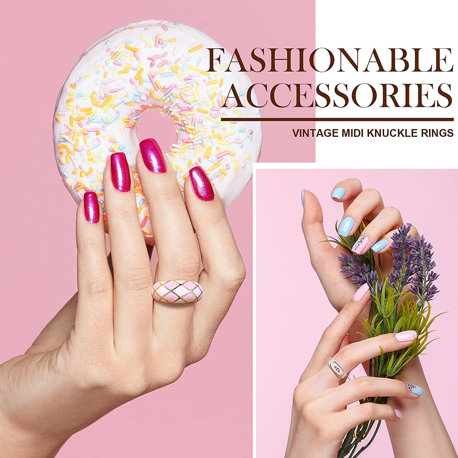 12 Pieces Y2K Rings Colorful Resin Acrylic Rings Chunky Rings Vintage Knuckle Rings Trendy Enamel Rings for Women Classic Style