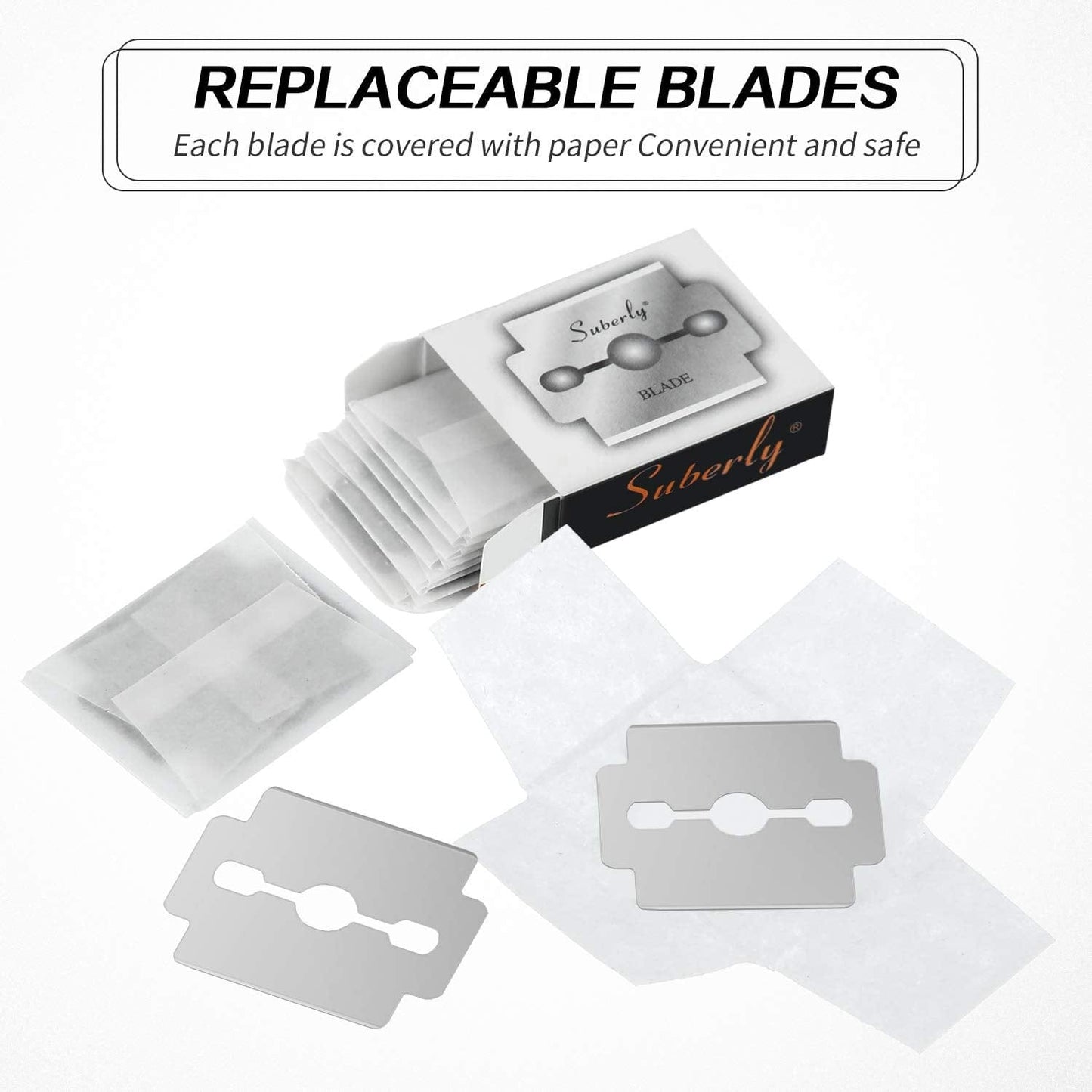120 Pieces Callus Shaver Replacement Blades Corn Plane Blades Stainless Steel Blades Foot Care Tool for Removing Callus Health & Beauty > Personal Care > Foot Care Mudder