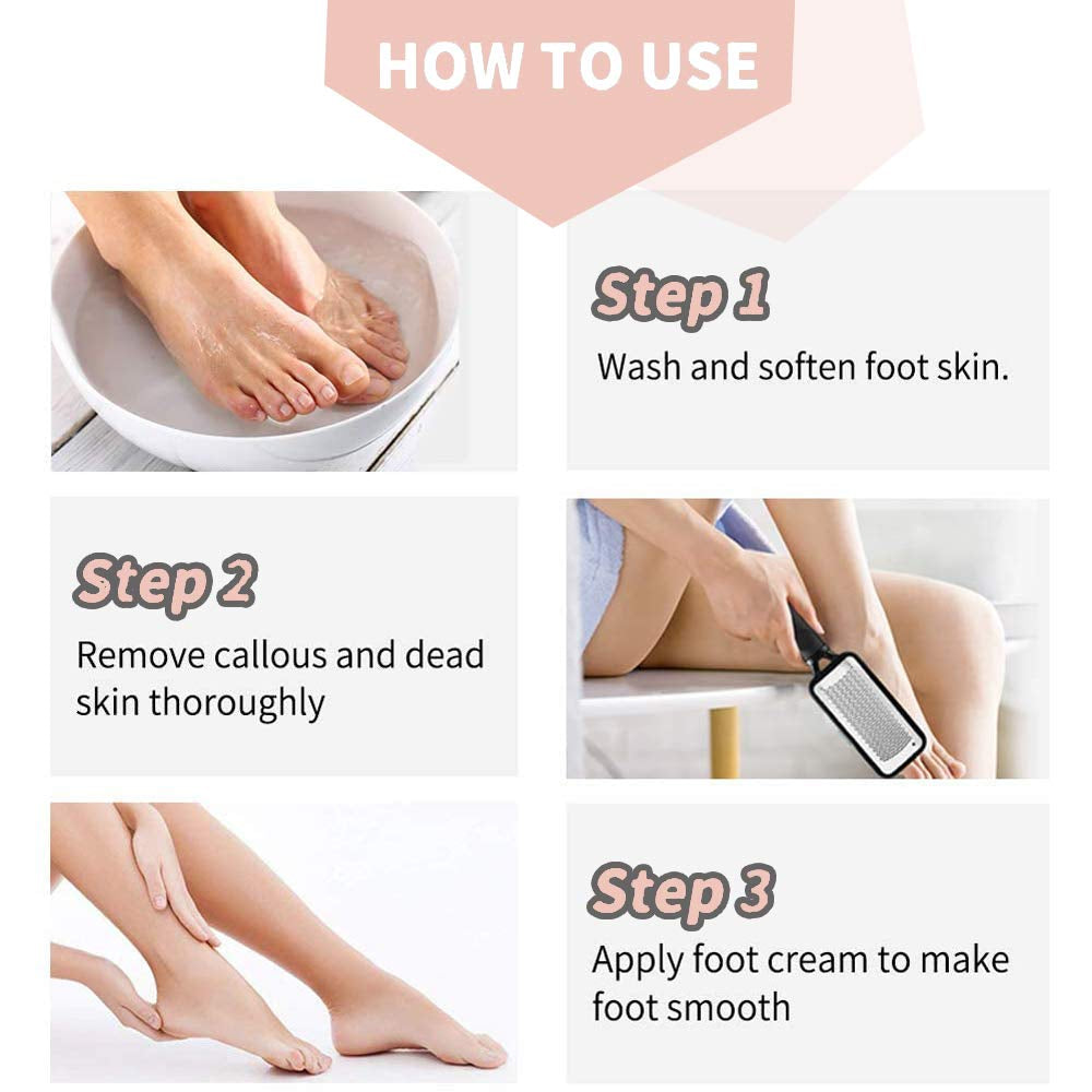Pedicure Kit Set 18 in 1, Doni Foot Scrubber Pedicure Tools Set, Stainless Steel Foot Care Tools, Foot Rasp, Foot Dead Skin Remover, Callus Remover for Feet, Pedicure Kit for Men Women Gift Health & Beauty > Personal Care > Foot Care Madala