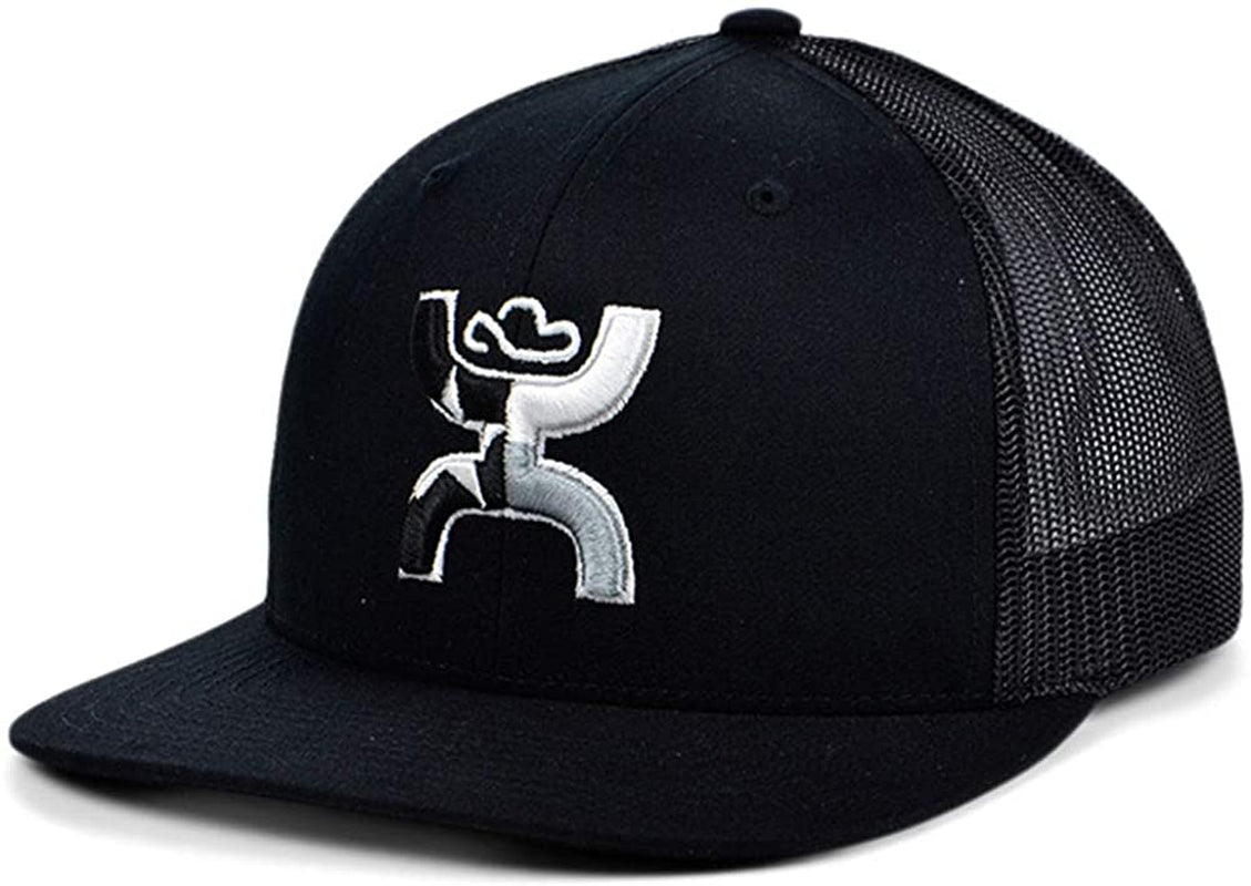 HOOEY Texican Adjustable Snapback Hat Apparel & Accessories > Clothing Accessories > Hats HOOEY Black