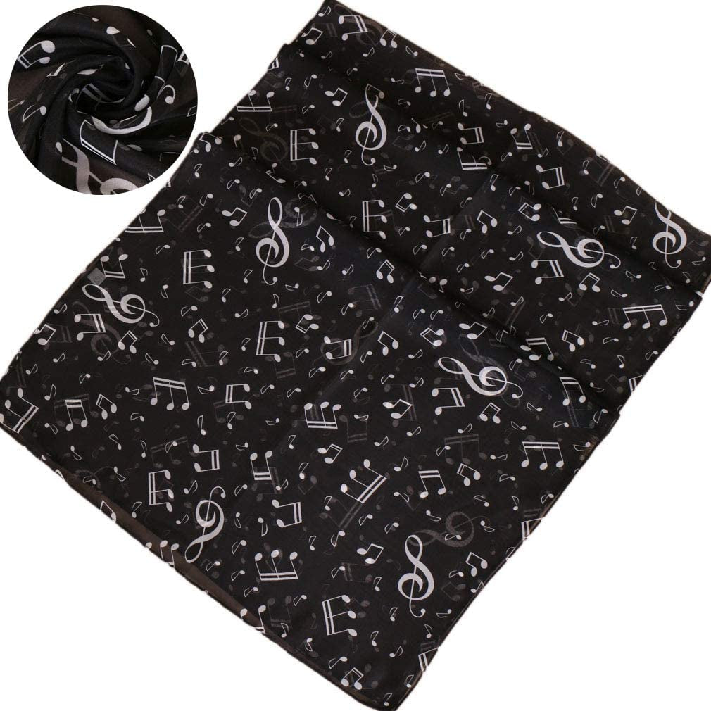 LMVERNA Chiffon Flower Scarf Women'S Floral Scarves Printe Chiffon Scarf Polka Dot Shawls Long Scarf Wrap Apparel & Accessories > Clothing Accessories > Scarves & Shawls LMVERNA