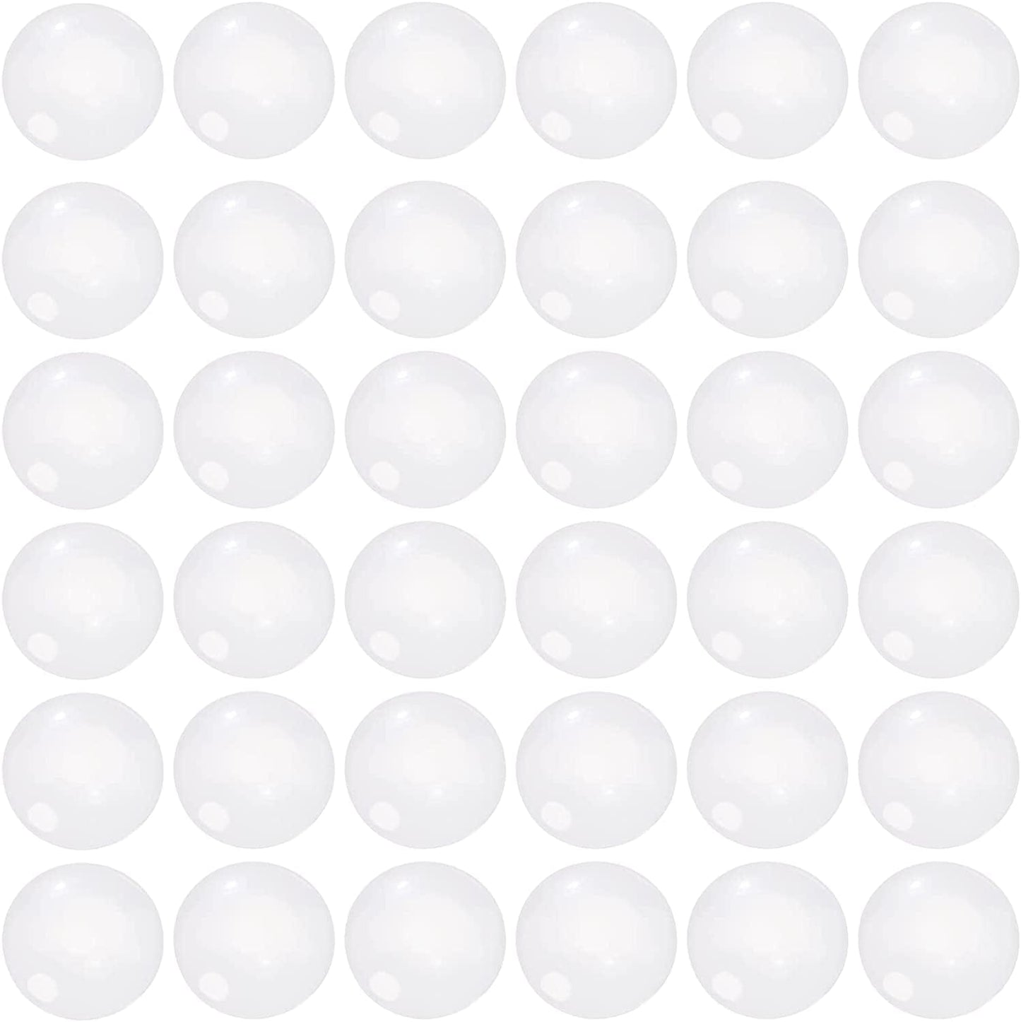 12MM Clear round Glass Cabochons Dome Tiles for DIY Craft Photo Charms, Cameo Pendants, Rings, Necklace and Jewelry Making, 120PCS