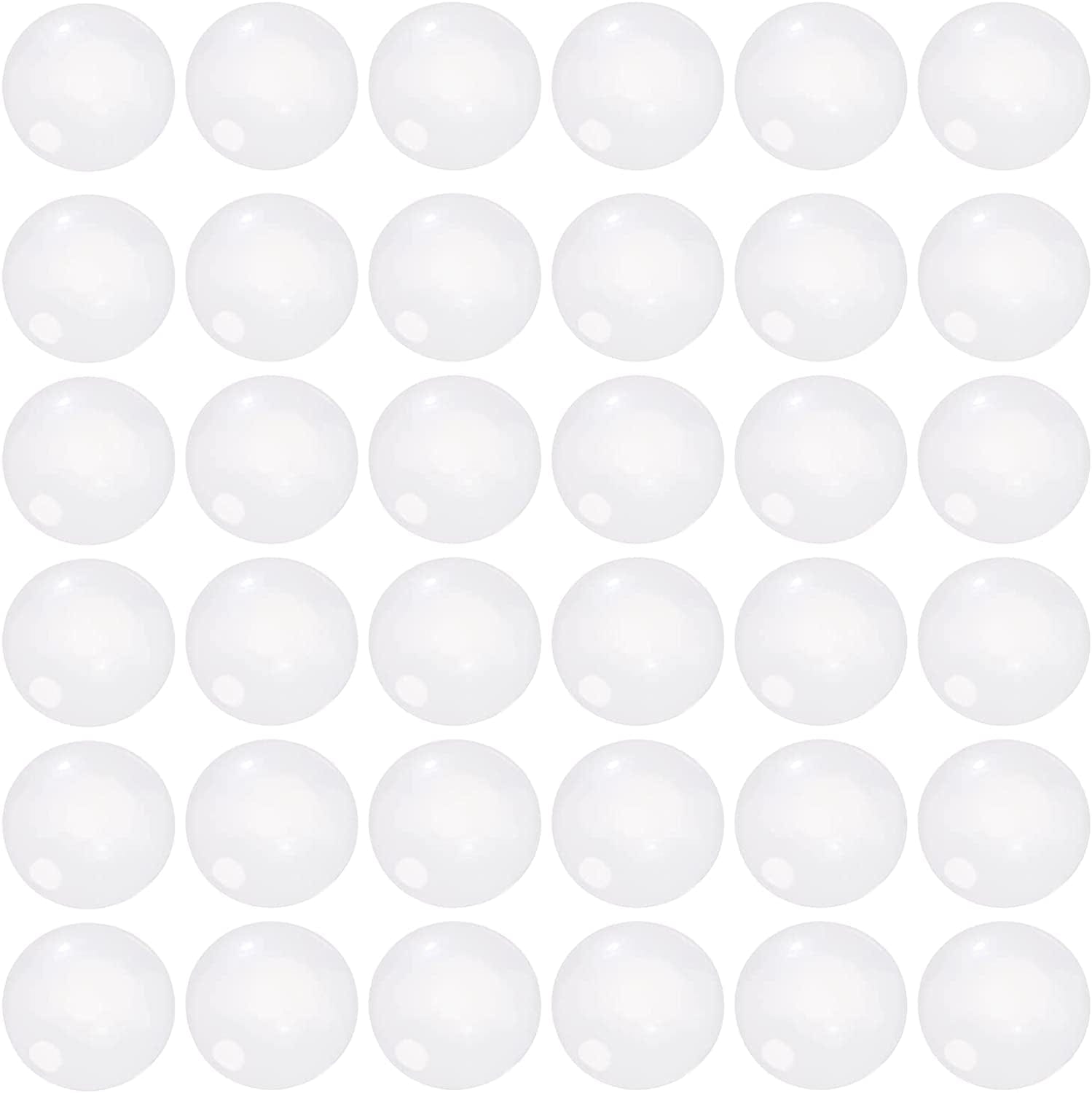 12MM Clear round Glass Cabochons Dome Tiles for DIY Craft Photo Charms, Cameo Pendants, Rings, Necklace and Jewelry Making, 120PCS