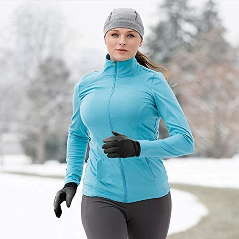 OZERO Winter Gloves for Women - Touchscreen Anti-Slip Palm Windproof Thermal Cycling Glove for Texting Hiking Driving Running Apparel & Accessories > Clothing Accessories > Gloves & Mittens SHENZHEN HONGFUYA TRADE Co.,Ltd