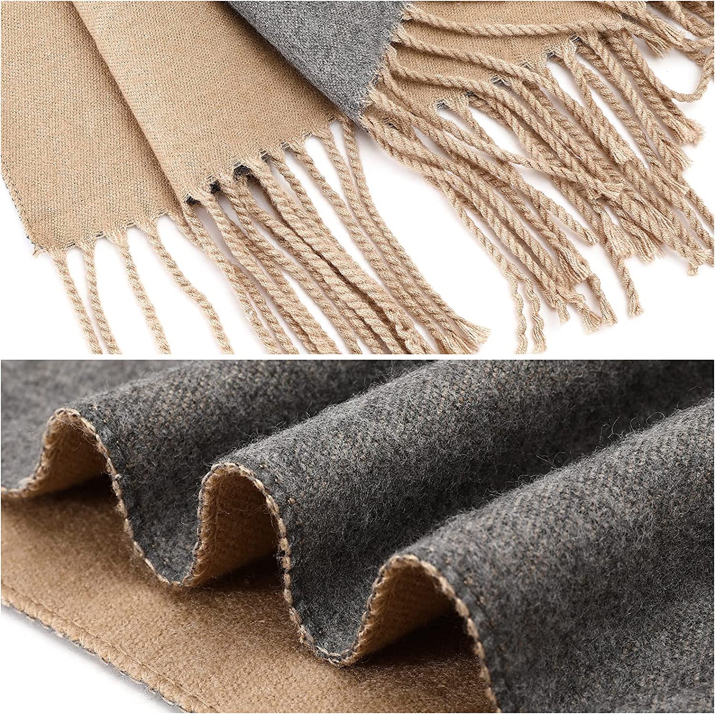 Scarves for Women Winter Warm Scarf Soft Oversized Scarfs for Womens Cashmere Large Shawl Cozy Thick Wraps Christmas Gift Apparel & Accessories > Clothing Accessories > Scarves & Shawls AKJWXN