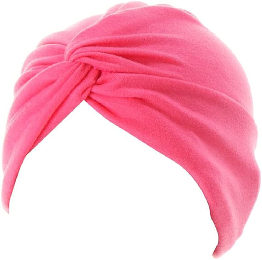 Beauty YFJH Chemo Sleep Turban Headwear Scarf Beanie Cap Hat for Cancer Patient Hair Loss Apparel & Accessories > Clothing Accessories > Headwear beauty YFJH Watermelon Red