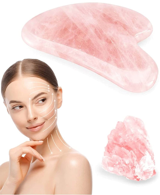 GUASHAPE Gua Sha Facial Tools, Face Stone, Natural Rose Quartz Gua Sha Stone, Guasha Tool for Face Sculpting, Shaping, Reduce Puffiness, Tension Relief, Gua Sha Massage Tool for Face, Eyes and Body Health & Beauty > Personal Care > Cosmetics > Cosmetic Tools > Skin Care Tools GUASHAPE A) Rose Quartz