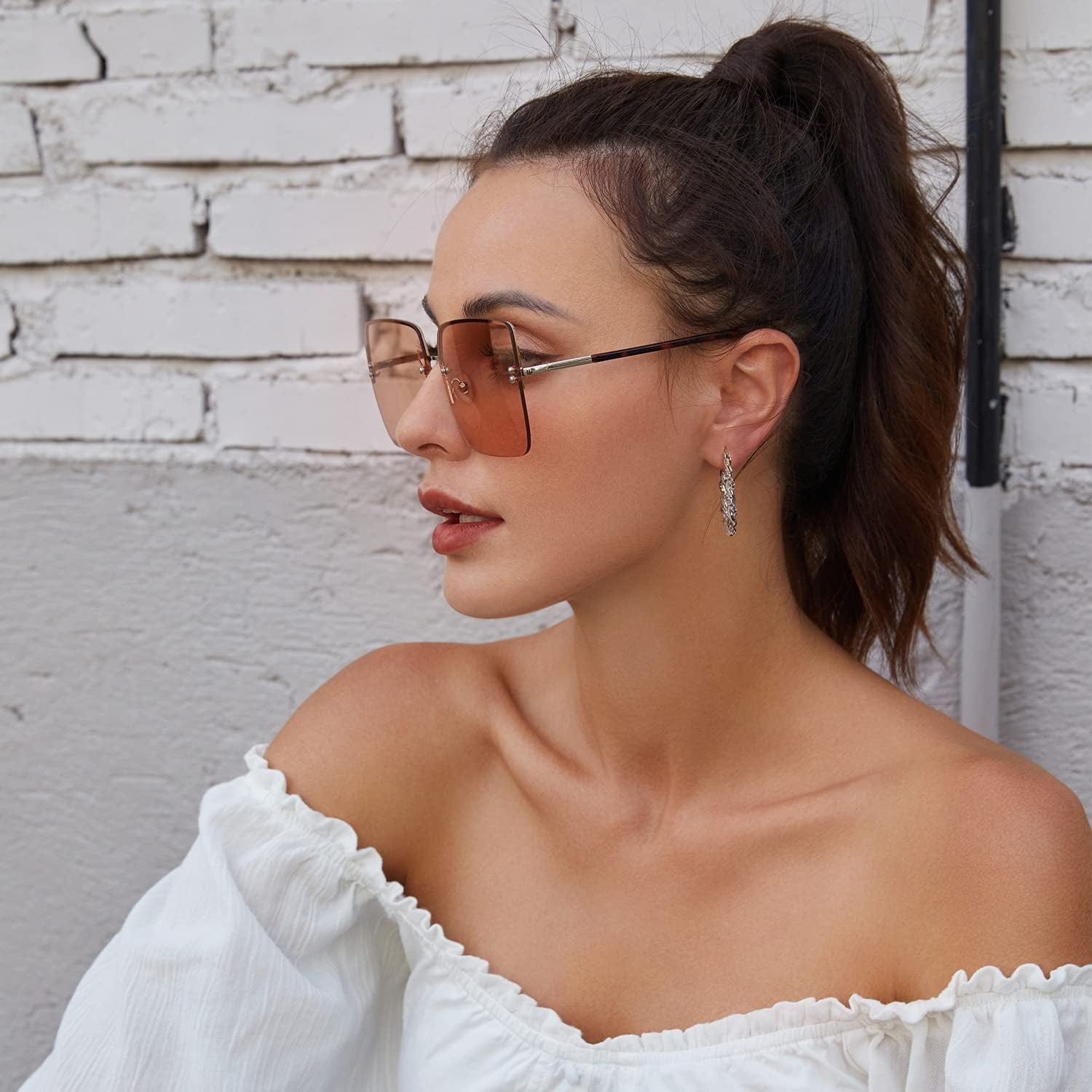 14K Gold Plated Oval Hoop Earrings for Women 925 Sterling Silver Post Twist Huggie Hoop Earrings Hypoallergenic Lightweight Hoop Earrings Jewelry Gifts