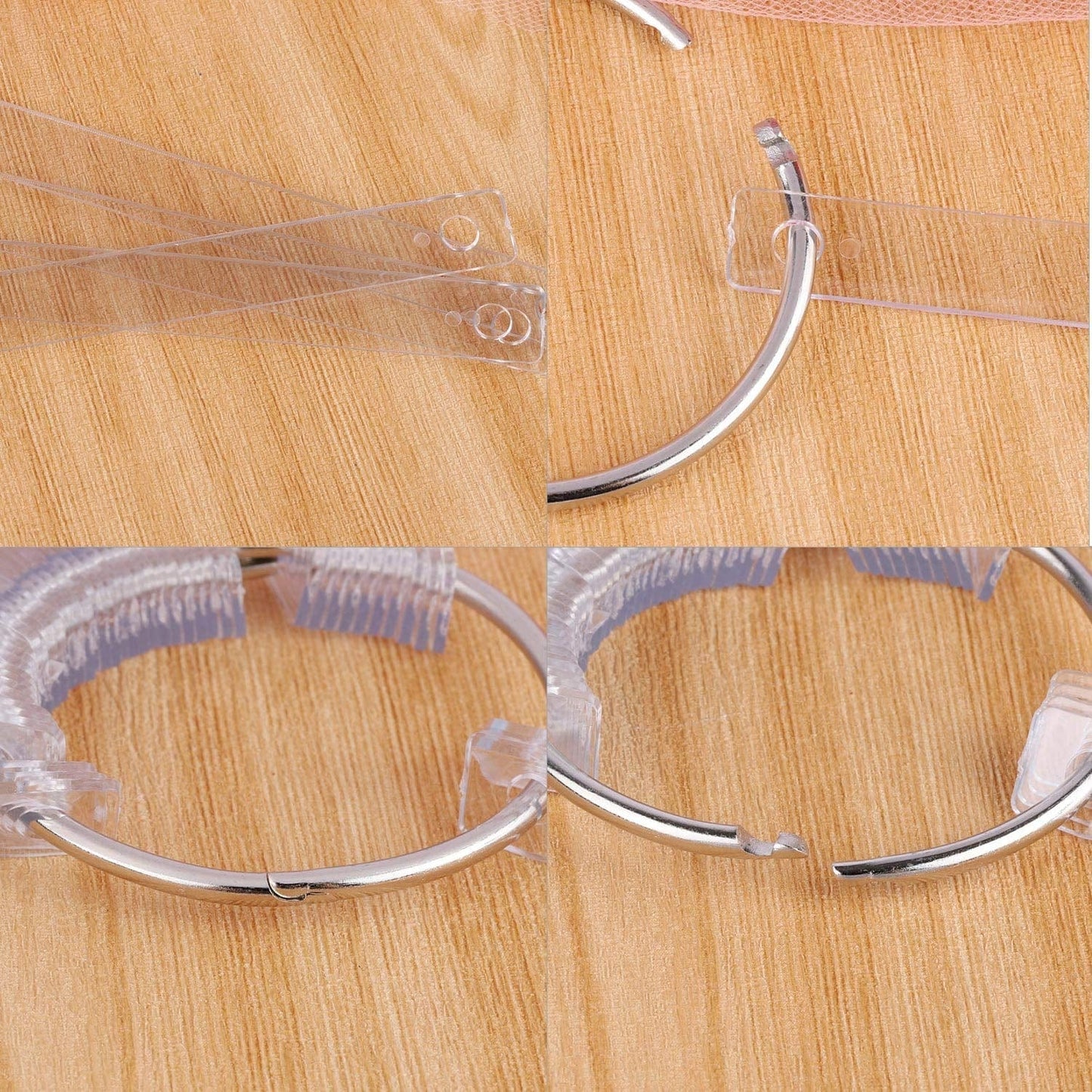 150 Pcs Transparent Nail Sample Sticks, Fan-Shaped PVC False Nail Art Tips Display Practice Sticks Tool with Metal Split Ring Holder Health & Beauty > Personal Care > Cosmetics > Cosmetic Tools > Nail Tools LoveBB