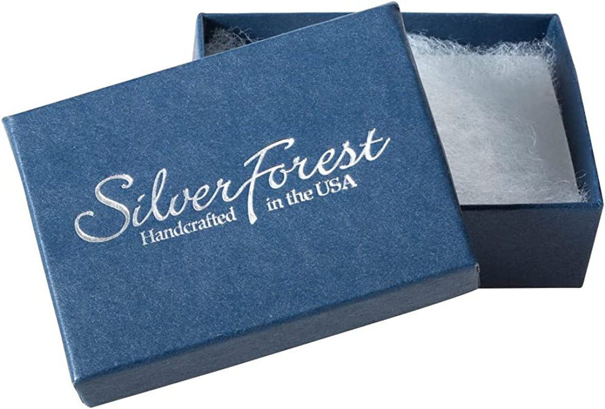 Silver Forest Earrings - Brass Spiral & Bead Apparel & Accessories > Jewelry > Earrings Silver Forest