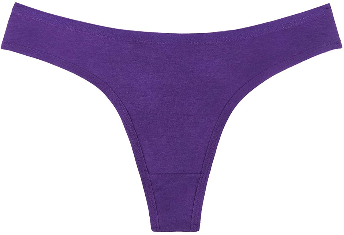 16 Pack Women's Cotton Thongs Underwear Breathable Bikini Panties Apparel & Accessories > Clothing > Underwear & Socks > Underwear Sunm Boutique