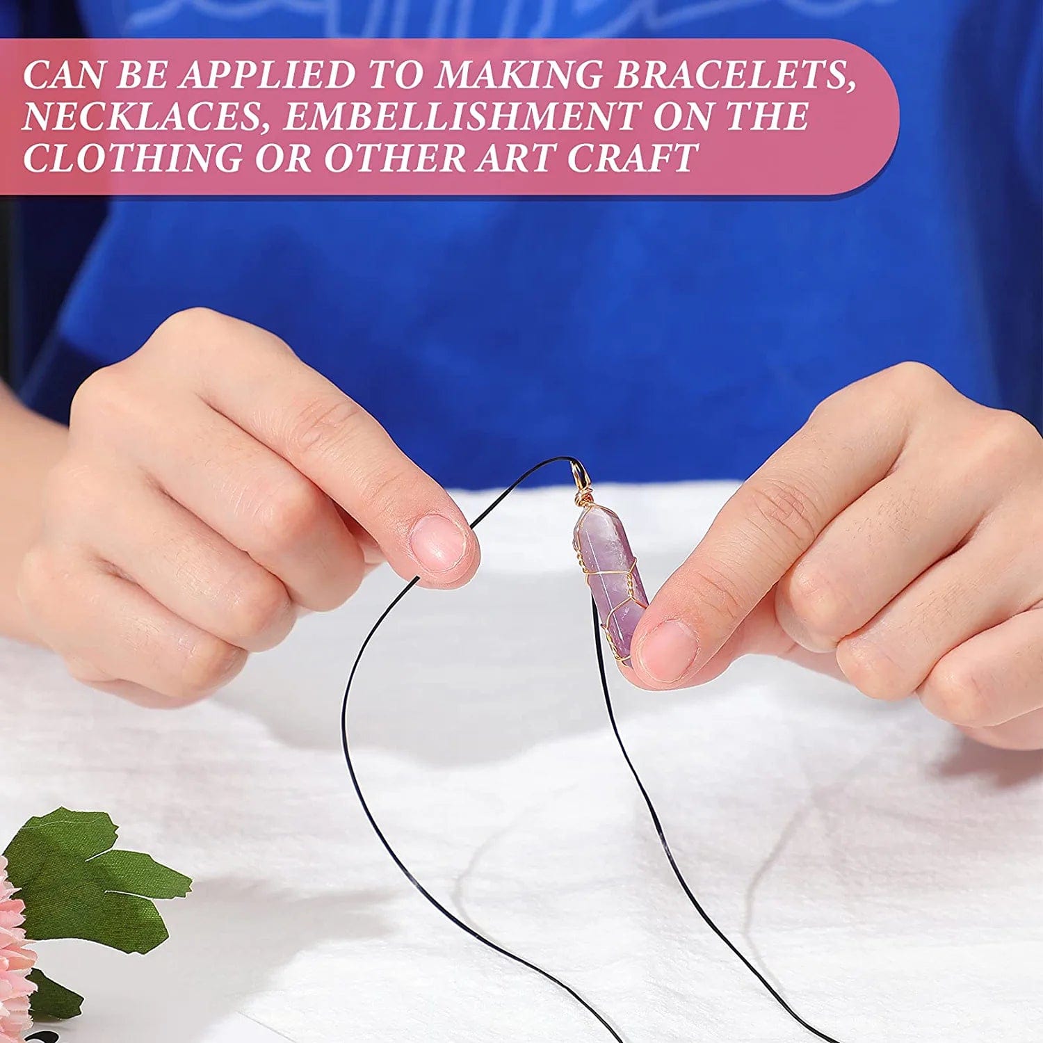 16 Pieces Healing Crystal Pendant Hexagonal Natural Crystal Pendant Pointed Quartz Gemstone Pendant Wire Wrapped Charms for Necklace Jewelry Making DIY Craft