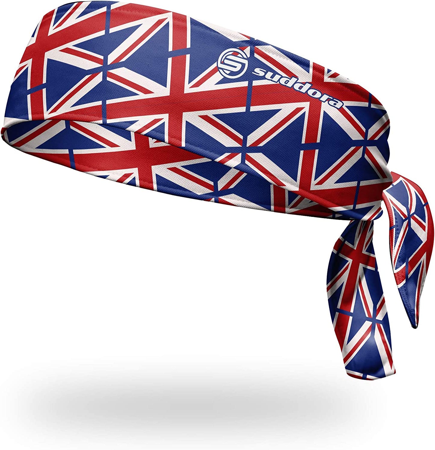 Suddora Country Flag Tie Headbands - Workout, Sports, Costume and National Team Accessories Apparel & Accessories > Clothing Accessories > Bandanas & Headties Suddora UK Flag