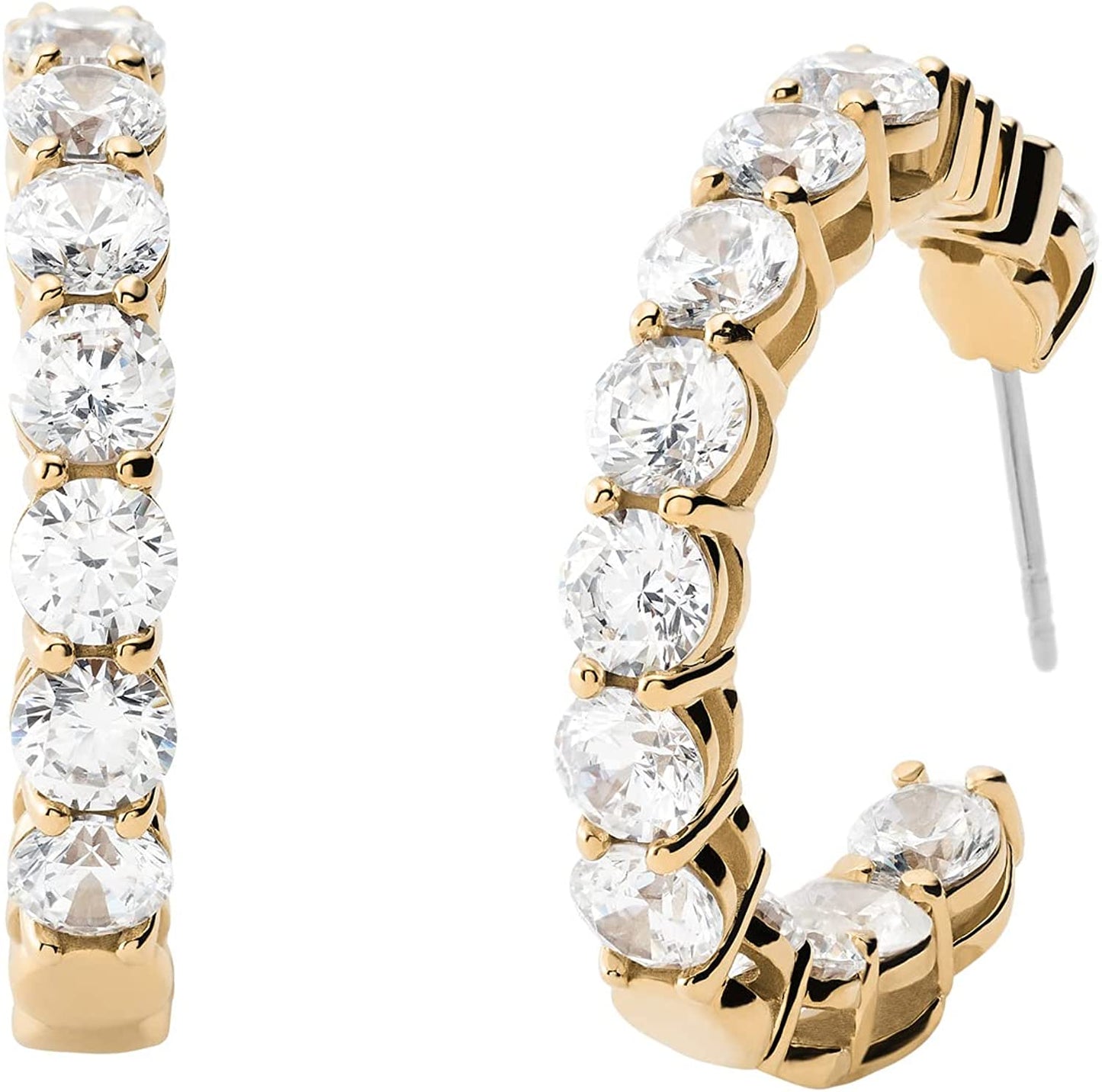 Michael Kors Women'S Gold-Tone Brass Hoop Earring (Model: MKJ7310710) Apparel & Accessories > Jewelry > Earrings Michael Kors