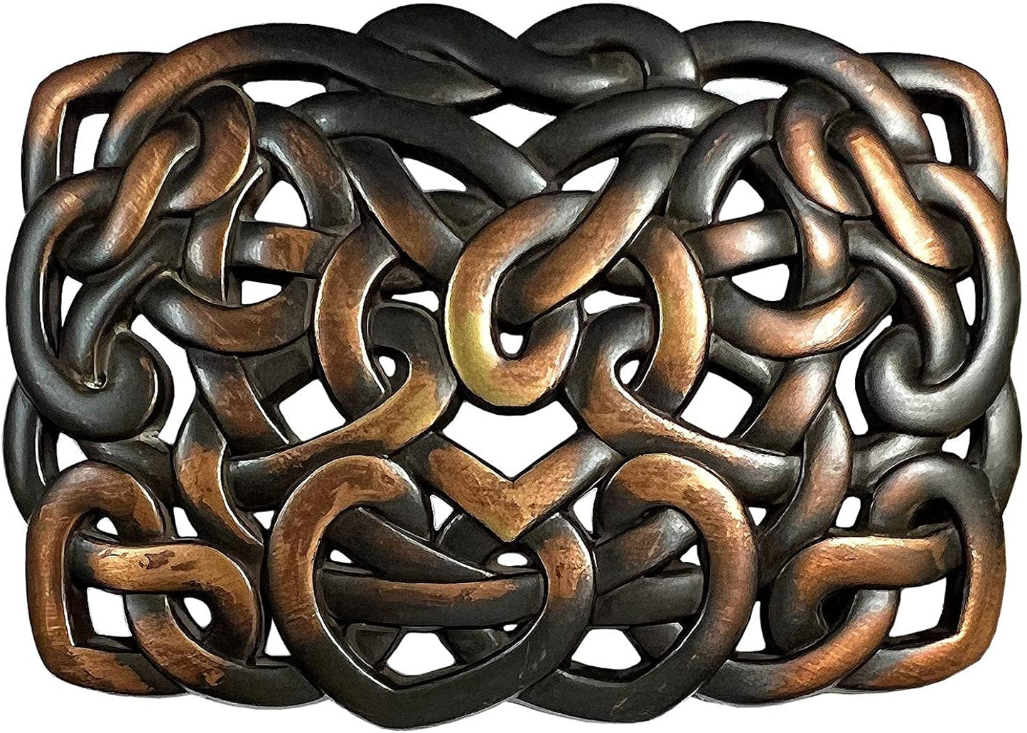 Rose Heart Flower Rhinestone Replacement Belt Buckle Fits 1-1/2"(38Mm) Belt Strap-Multi-Style Options Apparel & Accessories > Clothing Accessories > Belt Buckles Belts.com Type Buckle N - Ha1315 Copper 1-1/2"