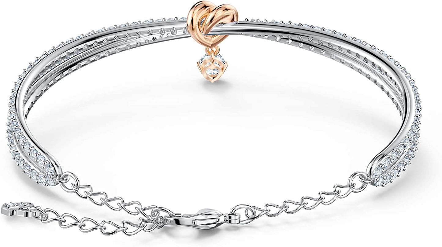 SWAROVSKI Lifelong Heart Crystal Jewelry Collection, Rose Gold & Rhodium Tone Finish Apparel & Accessories > Jewelry > Jewelry Sets SWAROVSKI